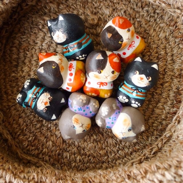 ちいさな置き物やおもちゃ、ついつい集めちゃう。
